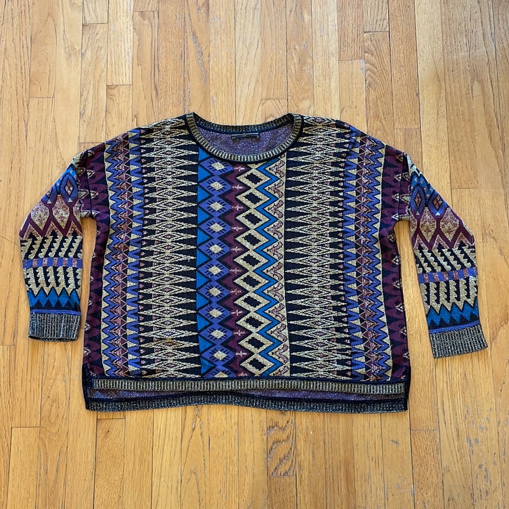 Peruvian Connection, Pullover Sweater, Medium - image 1